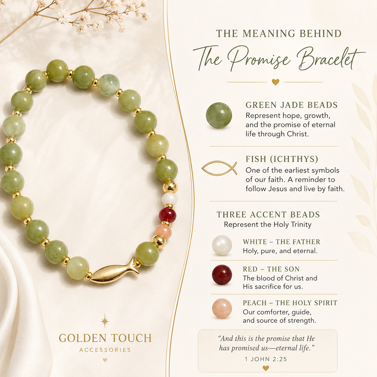 The Promise Bracelet - Jade