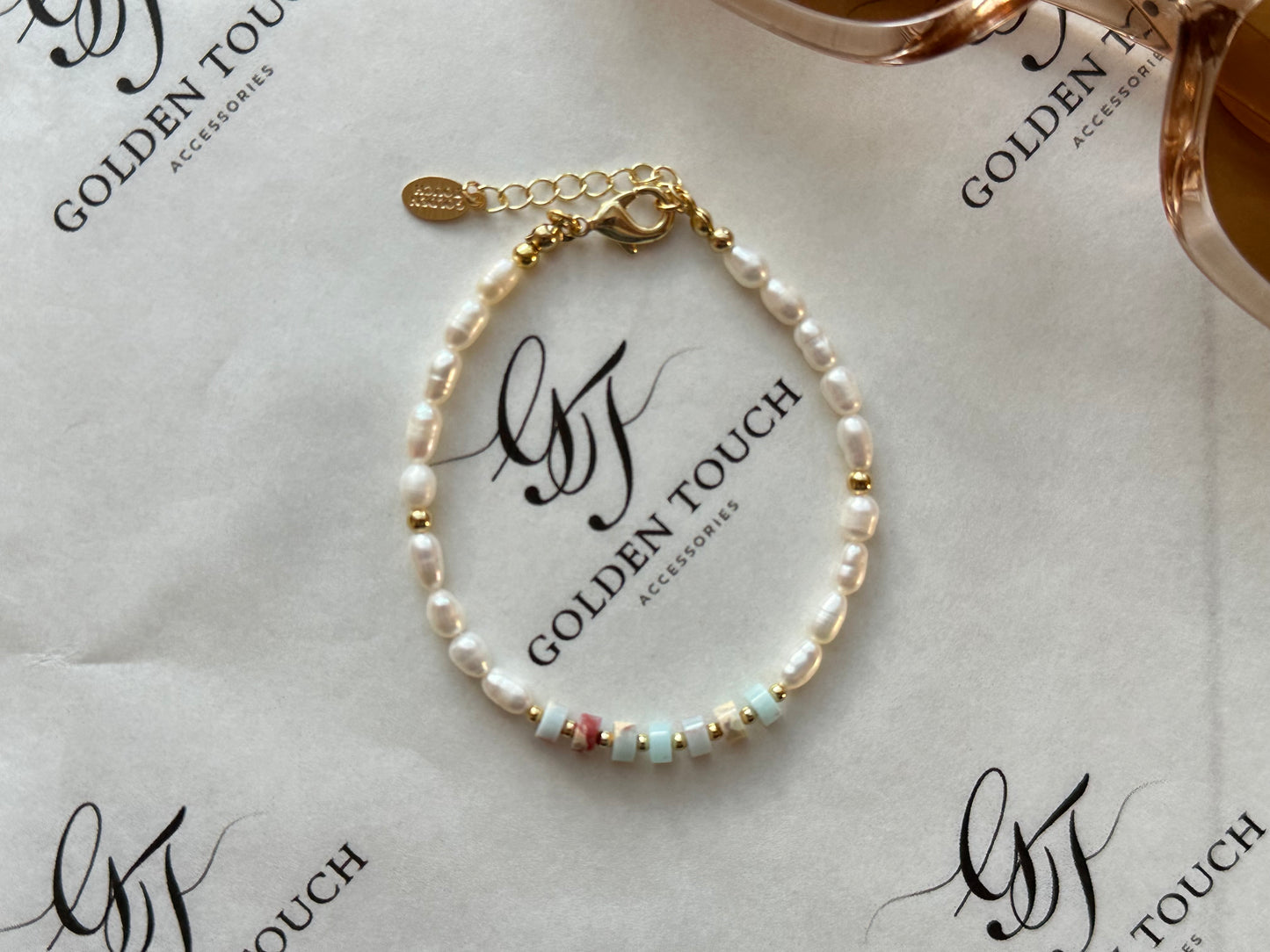 Sea Whisper Fresh Water Pearls Bracelet