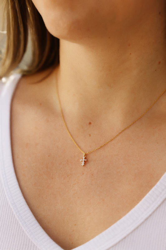 Lumi  Cross Necklace