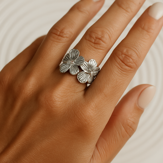 Flowers Band Ring