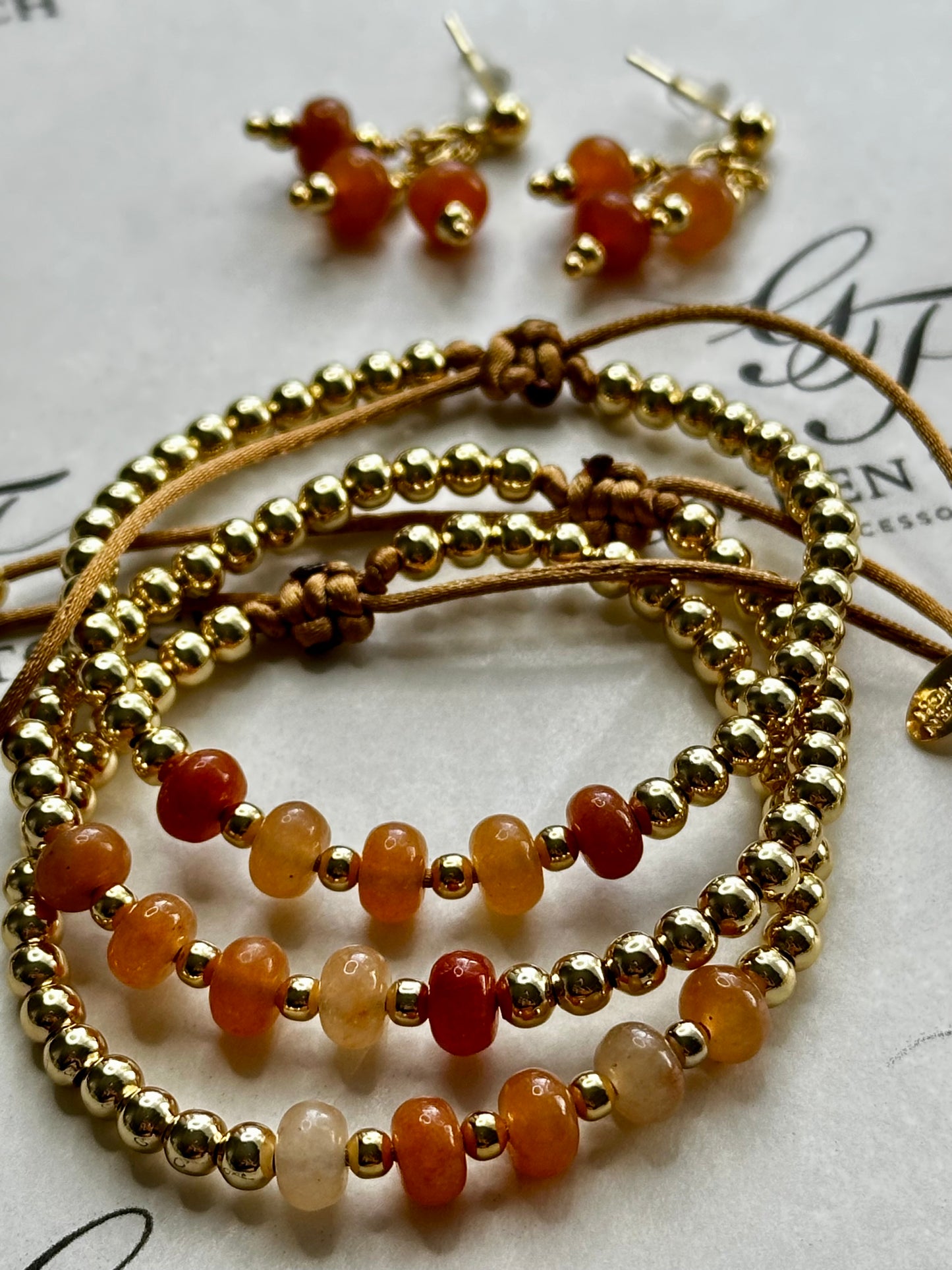 Autumn Glow Bracelets