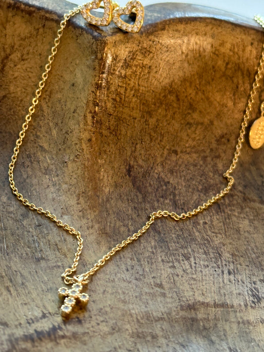 Lumi Cross Necklace