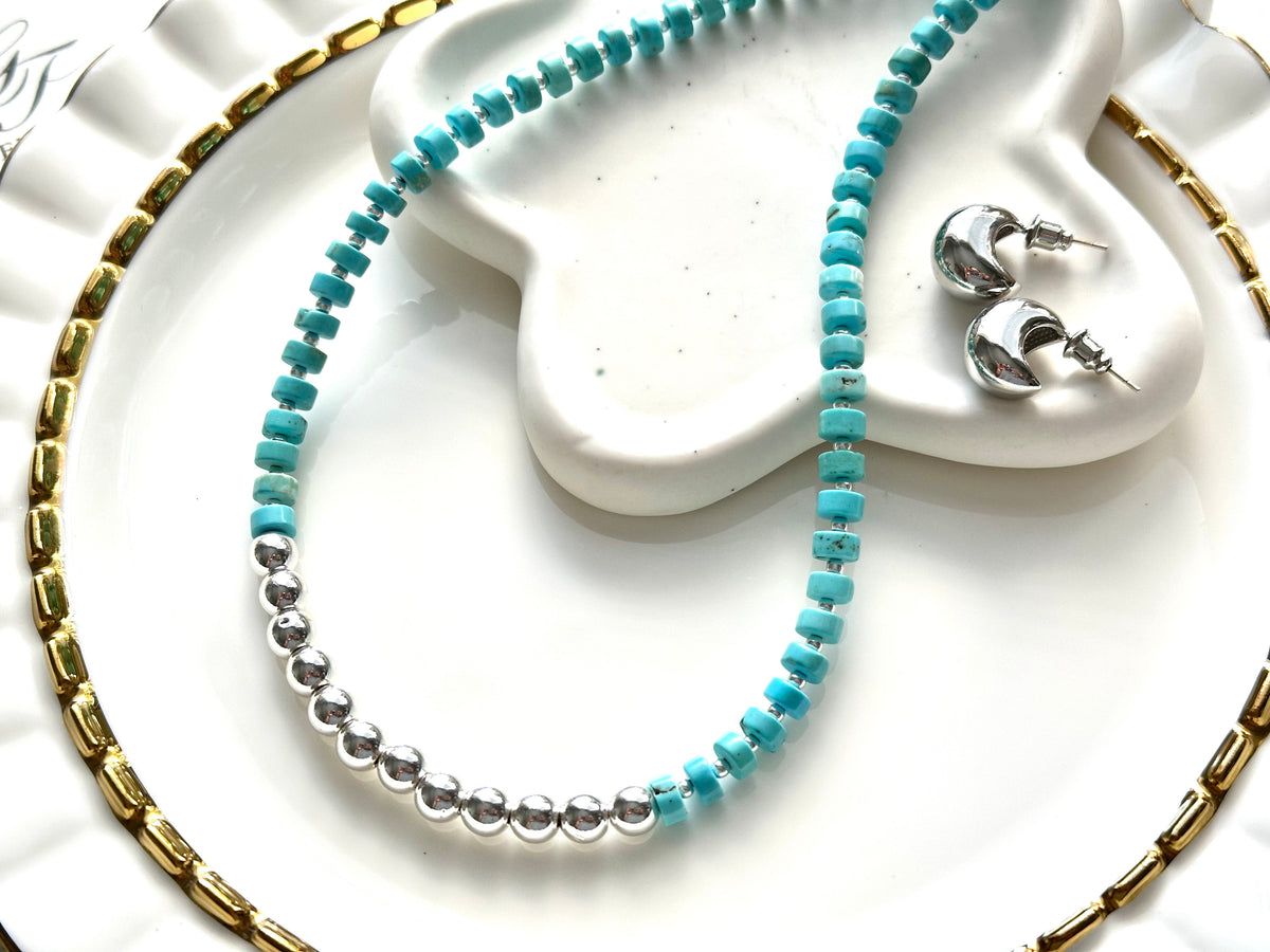 Turquoise Dreams Gemstone Necklace