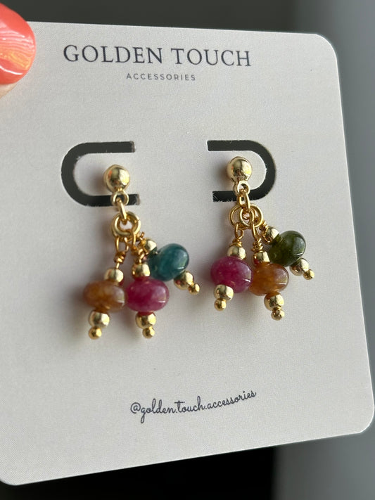 Sunset Gemstone Earrings