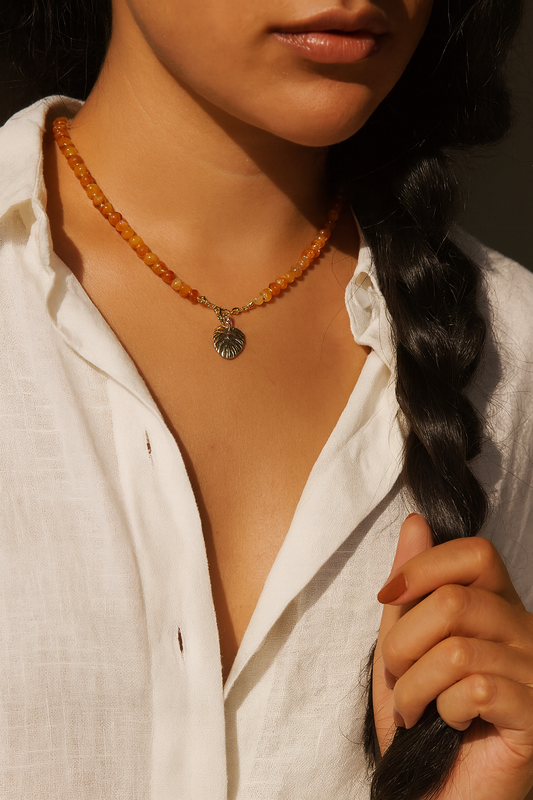 Amber Éclat Necklace