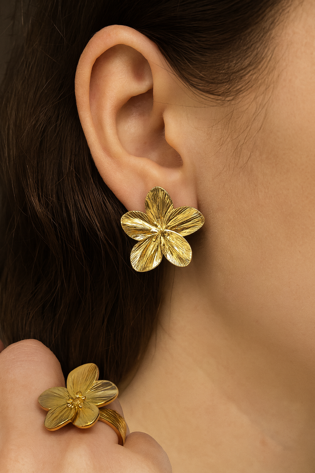 Flower Stud Earrings