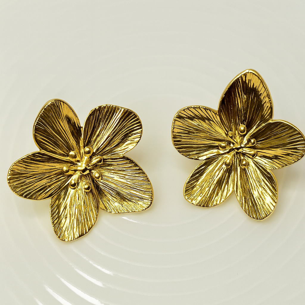 Flower Stud Earrings