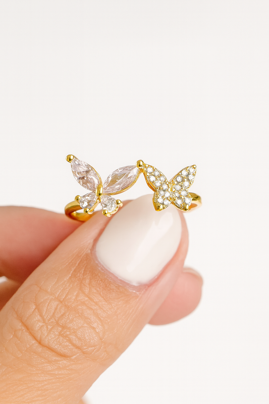 Amoura Butterfly Ring