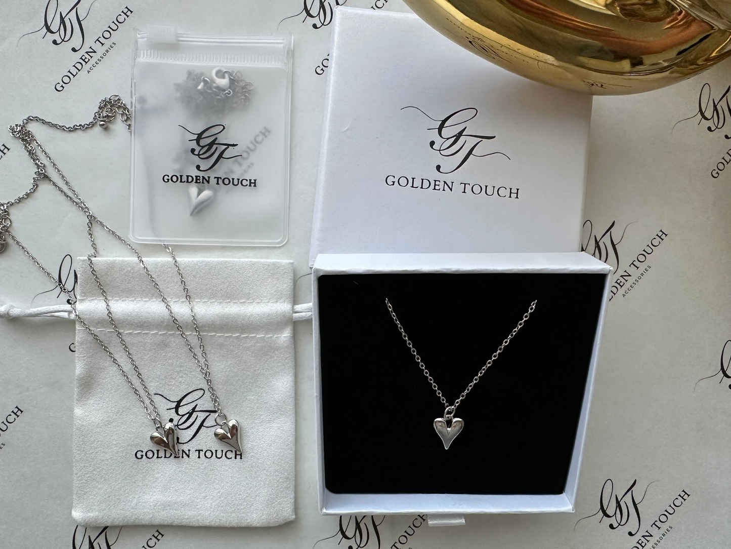 Puffy Heart Necklace