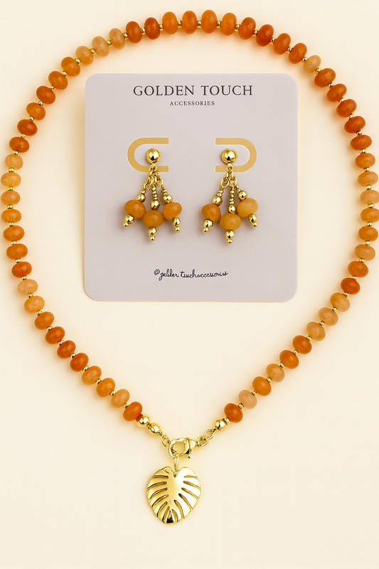 Amber Éclat Necklace