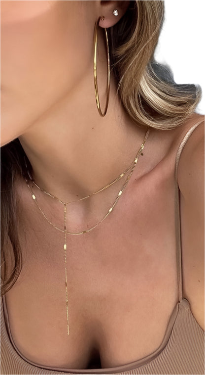 Claudia Lariat Necklace