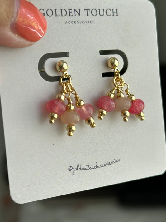 Sunset Gemstone Earrings