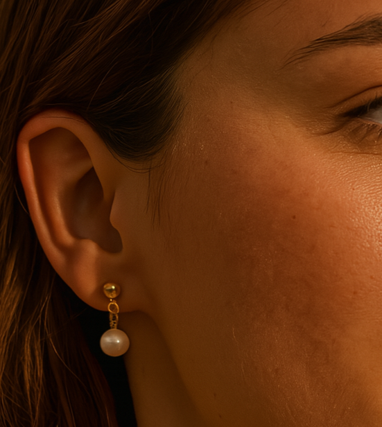 Fabi Pearl Earrings