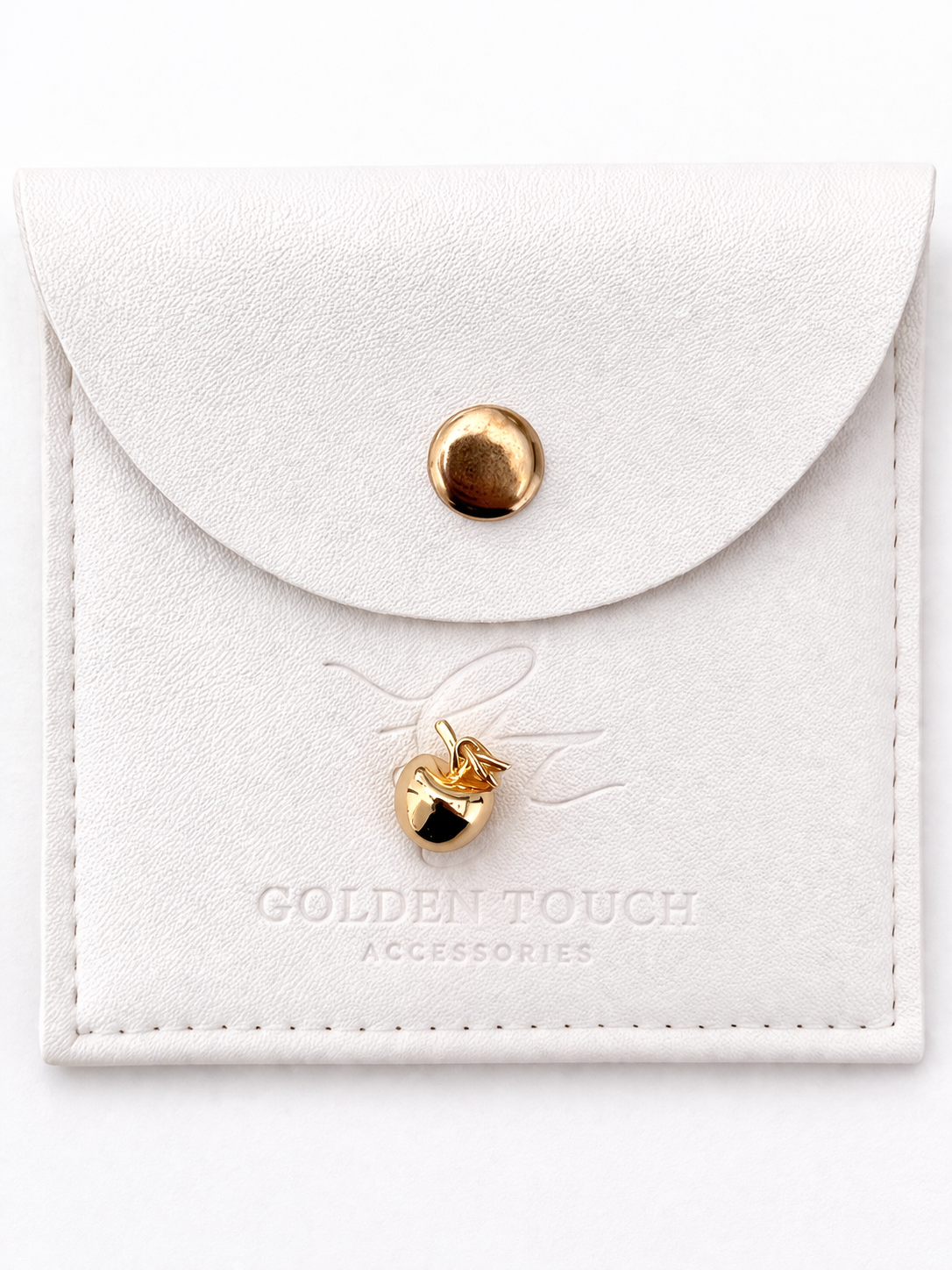 Apple pendant in gold 