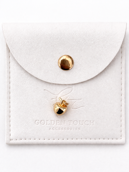 Apple pendant in gold 