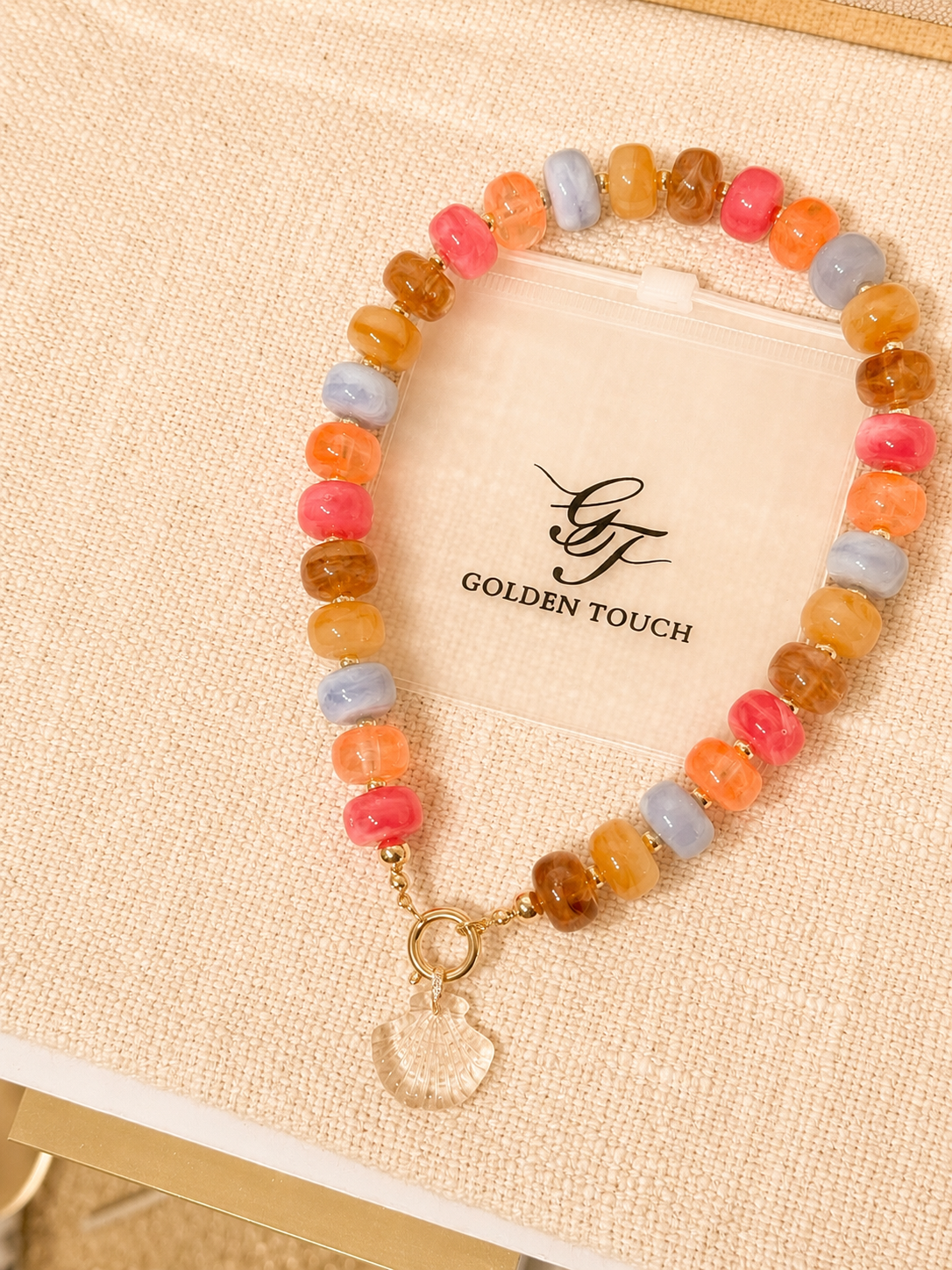 Capri Candy Shell Necklace