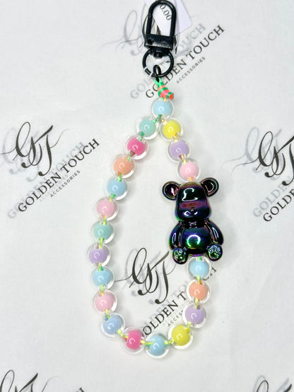 Bubble Bear Keychain Strap