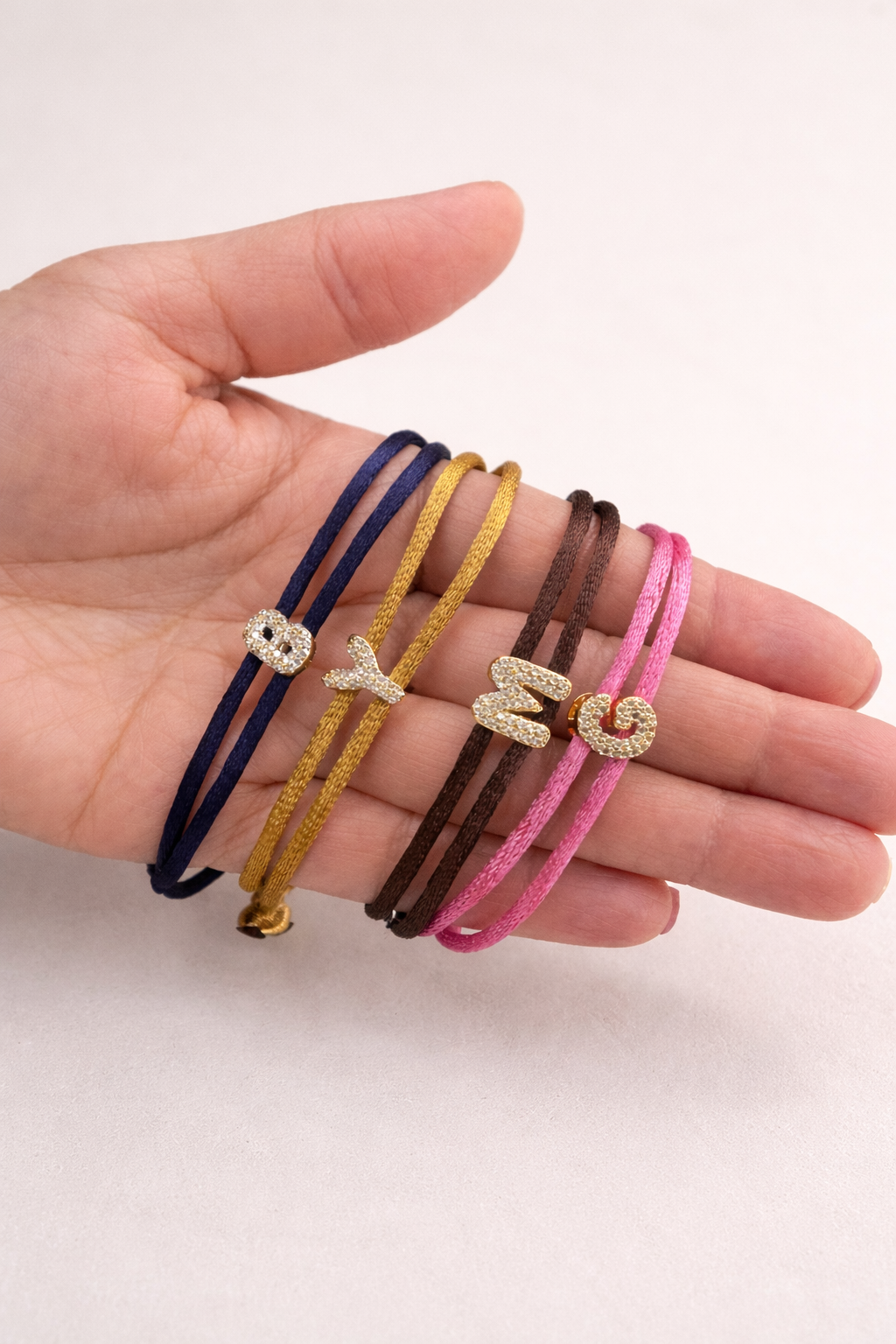 Initial Cord Bracelet
