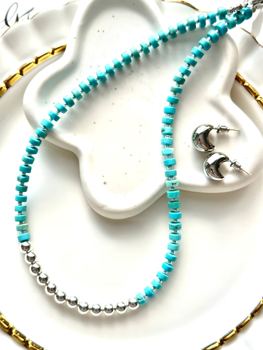 Turquoise Dreams Gemstone Necklace