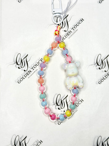 Bubble Bear Keychain Strap