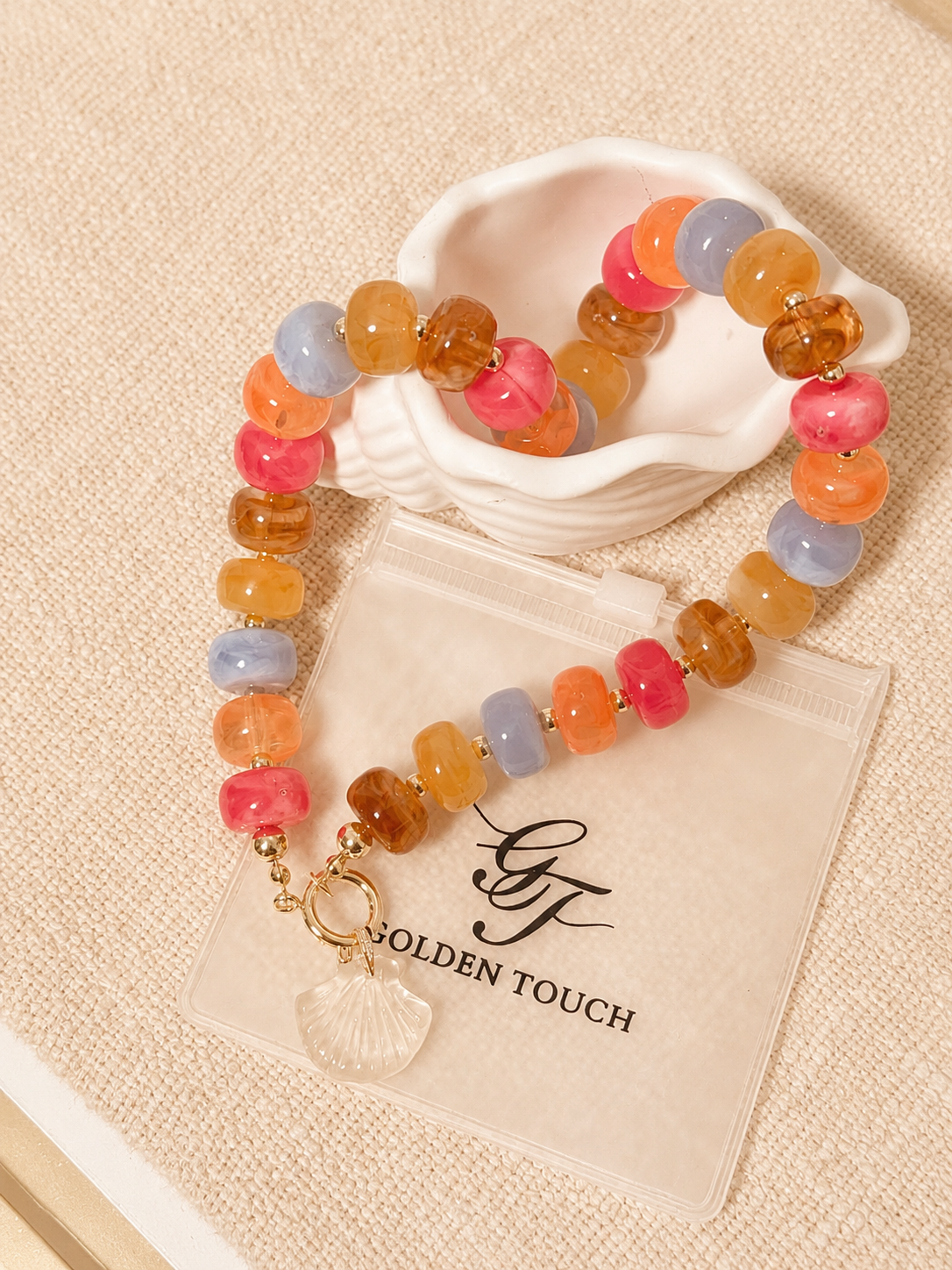 Capri Candy Shell Necklace