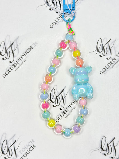 Bubble Bear Keychain Strap