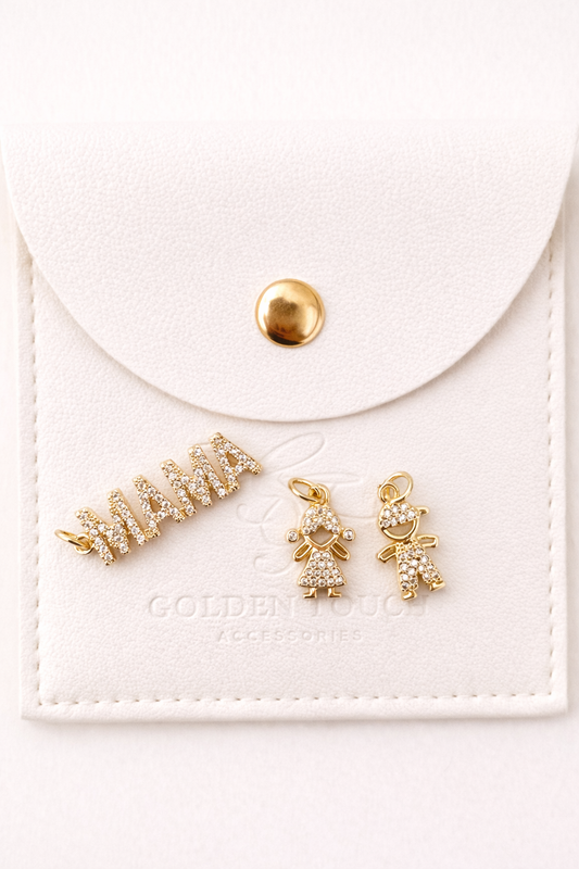 Golden Charm Add-On for Necklaces & Bracelets | Custom Jewelry