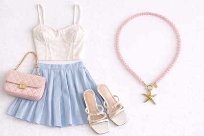 Coastal Luxe Star Necklace Collection - Various Color Options