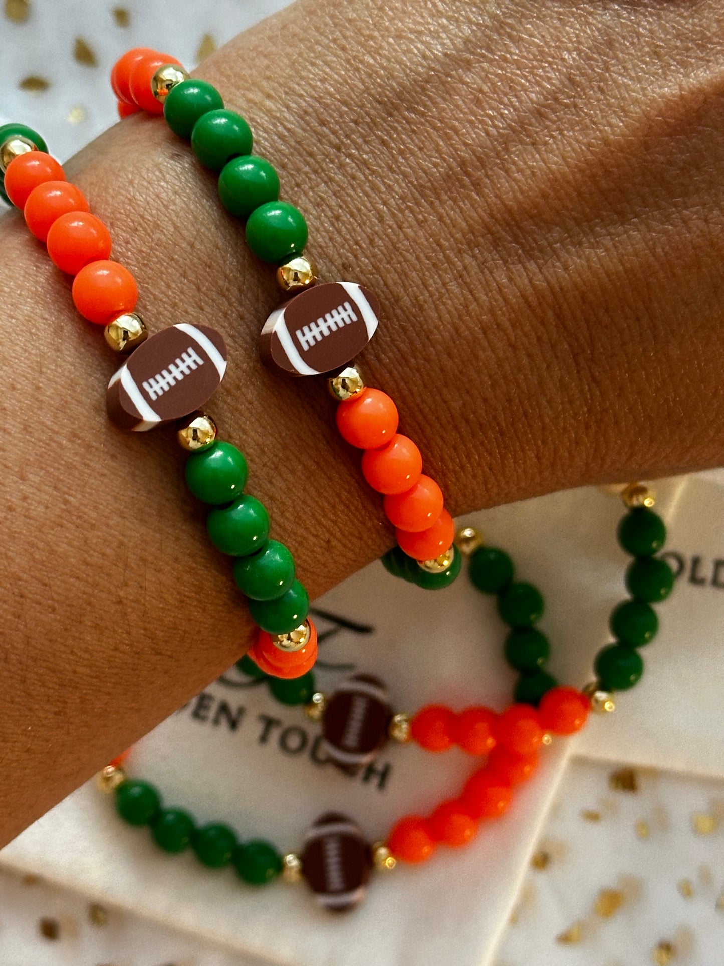 Game Ready Bracelet 🙌🏼💚🧡