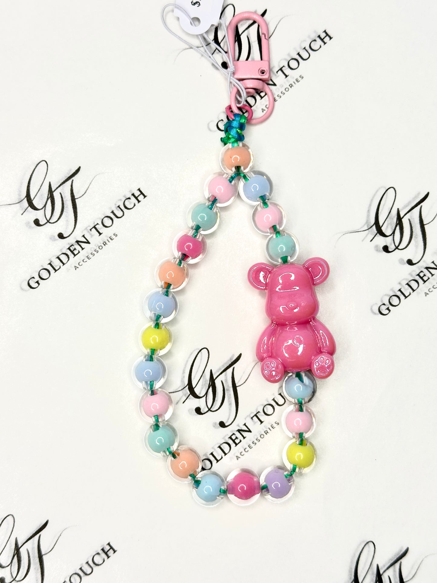 Bubble Bear Keychain Strap