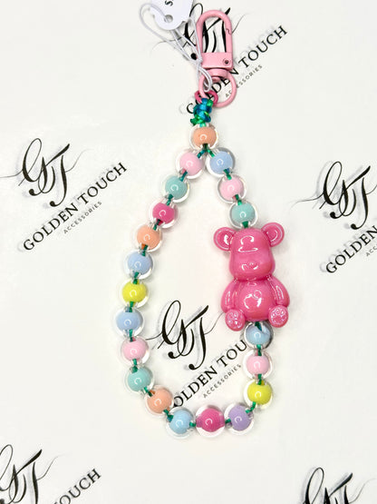 Bubble Bear Keychain Strap
