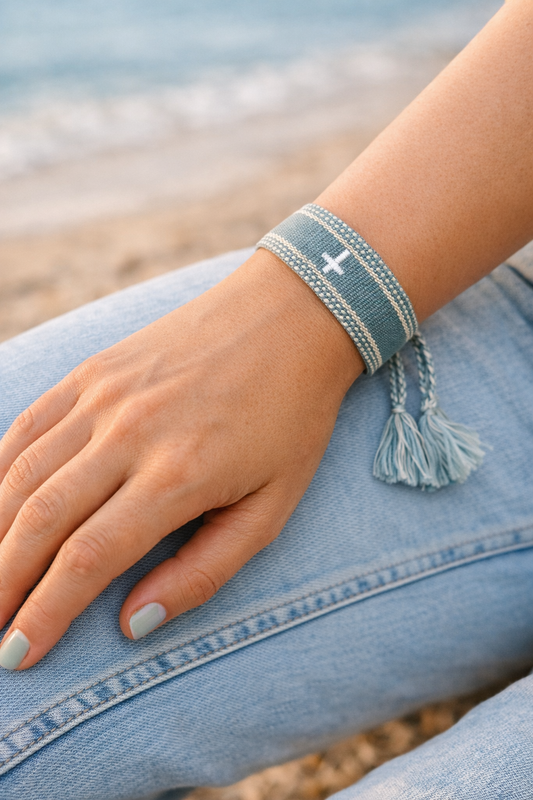 Faith Woven Bracelet