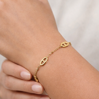 Gigi Stainless Steel Bracelet – Dainty & Waterproof