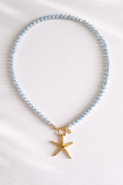 Coastal Luxe Star Necklace Collection - Various Color Options