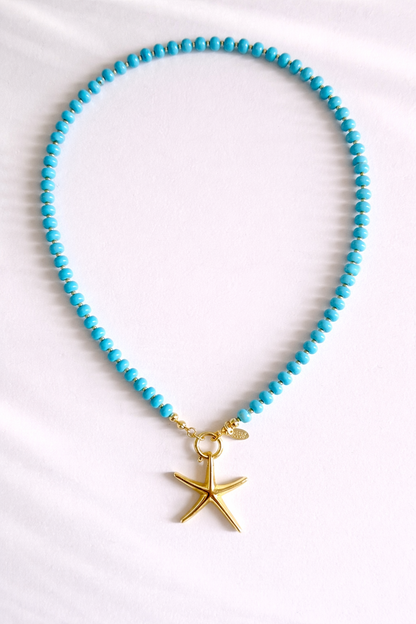 Coastal Luxe Star Necklace Collection - Various Color Options