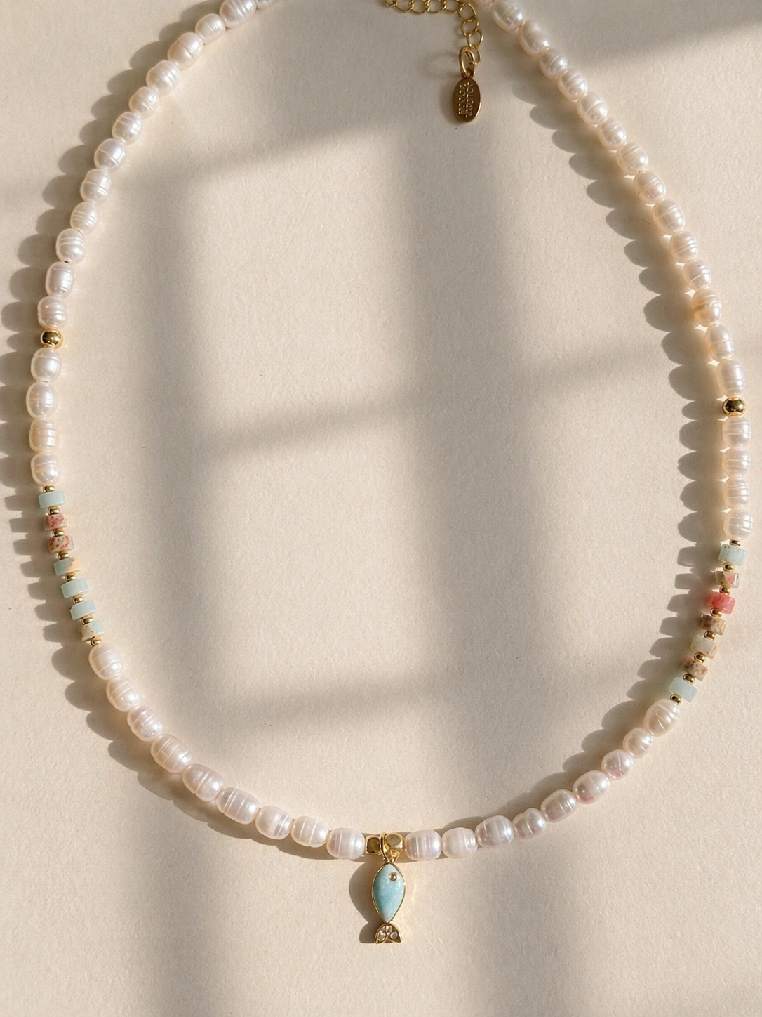 Sea Whisper Fresh Water Pearls Necklace