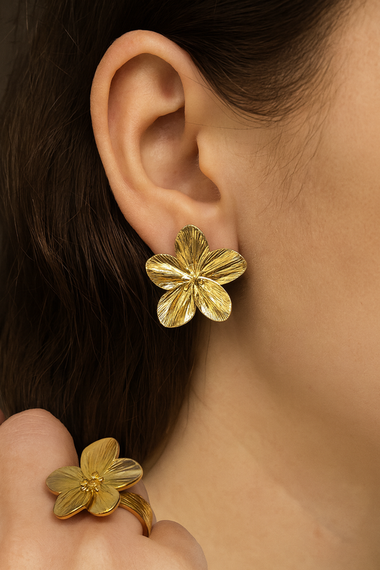 Flower Stud Earrings