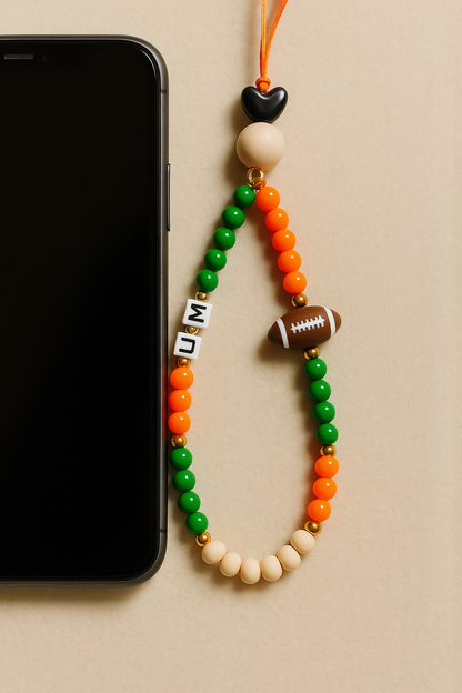Football lover Phone Chain