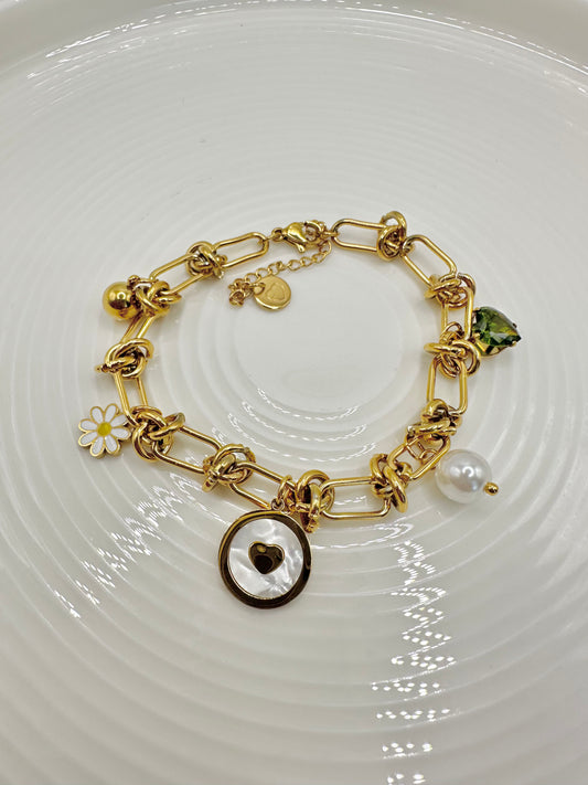 Flor Charm Bracelet
