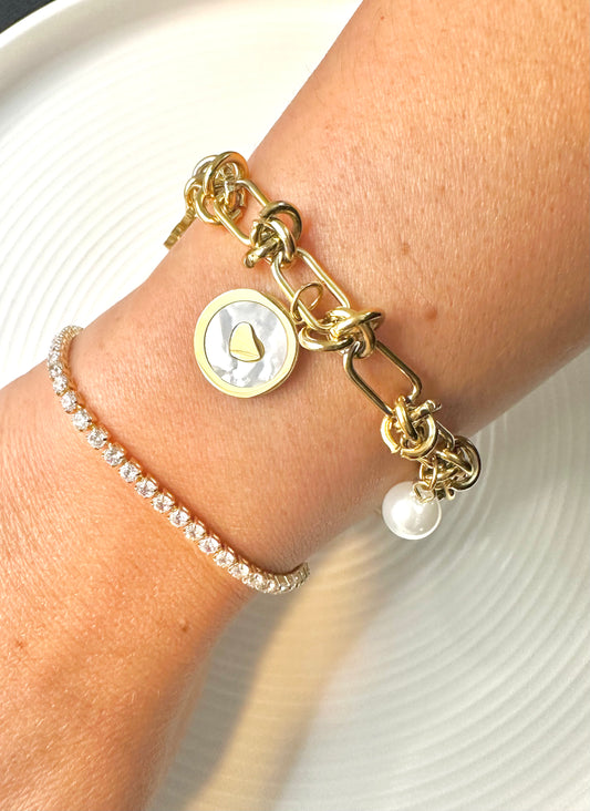 Flor Charm Bracelet