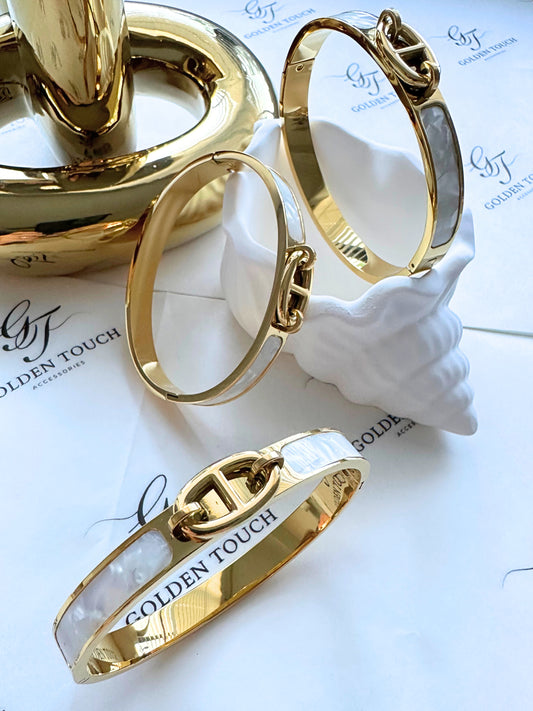 Miranda Nacre Bangle
