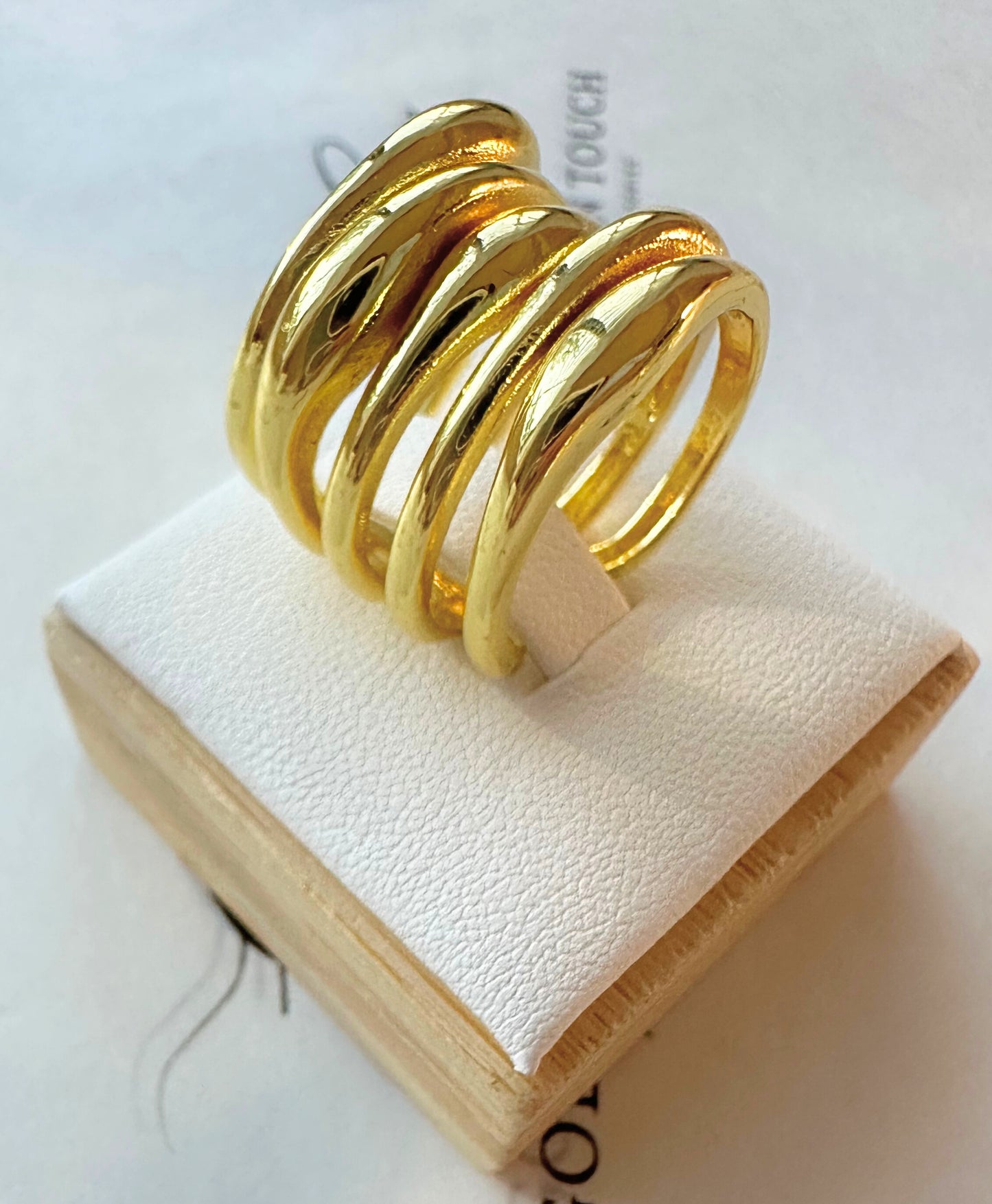 Gold Drip Ring