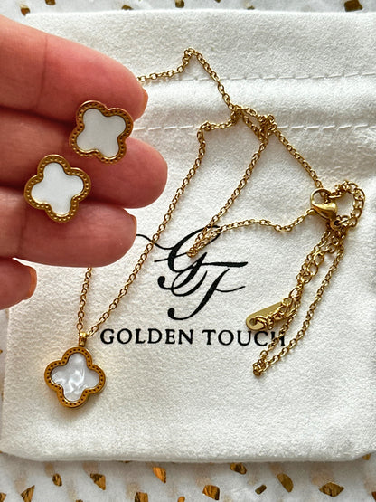 Reversible Clover Necklace