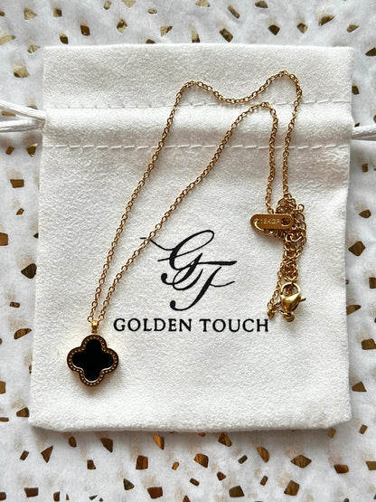 Reversible Clover Necklace