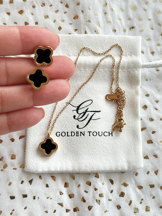 Reversible Clover Necklace