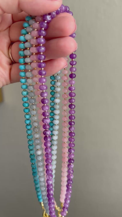 Coastal Luxe Star Necklace Collection - Various Color Options